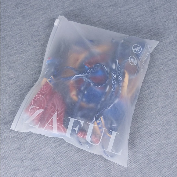 Zaful Floral Paisley Strappy Bikini Set - Picture 13 of 15